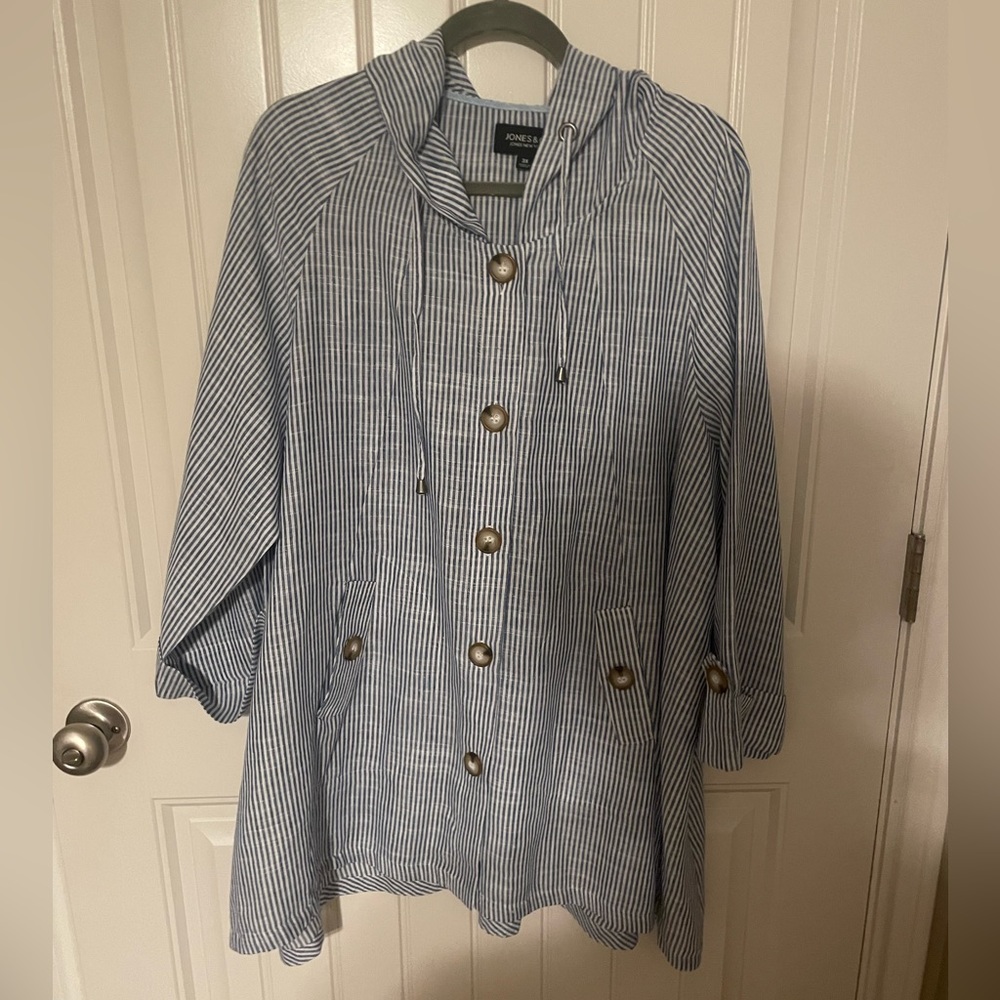 NWOT 3XL Hooded Jacket